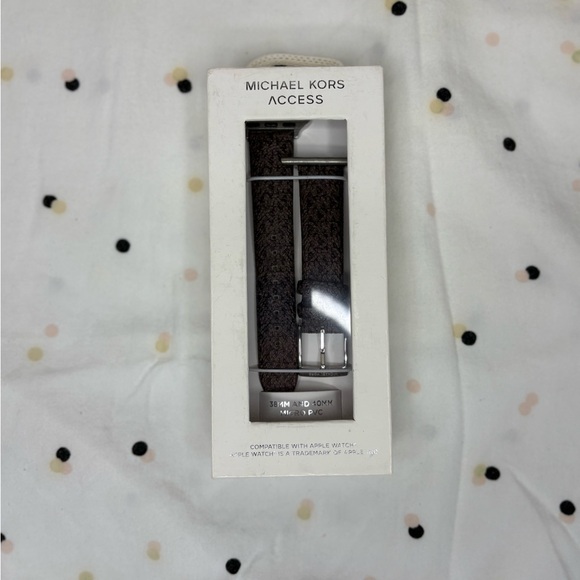 Michael Kors Accessories - Michael Kors Brown Leather Watch Strap